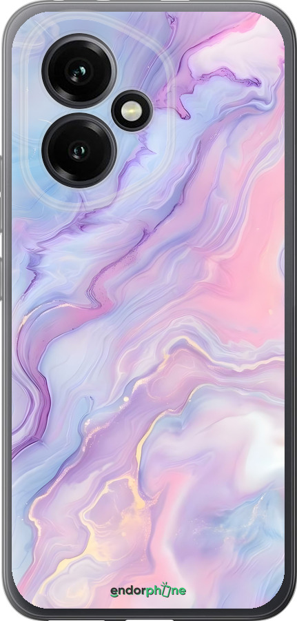 Силиконовый чехол Нежный мрамор для Huawei Honor 400 5G - 6310u-4017 изображение 