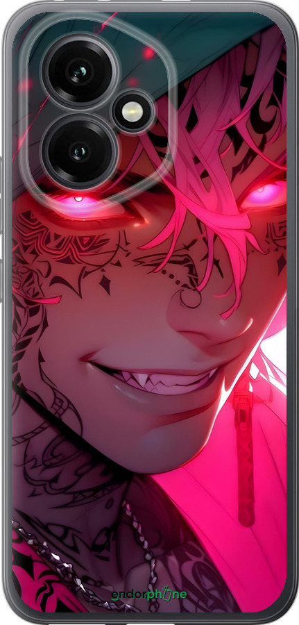 Силиконовый чехол Аниме демон 3 для Huawei Honor 400 5G - 6313u-4017 изображение 