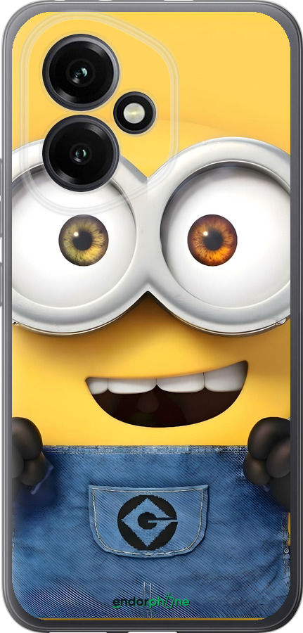 Силиконовый чехол Миньон для Huawei Honor 400 5G - 6389u-4017 изображение 