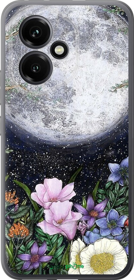 Силиконовый чехол Полночь в саду II для Huawei Honor 400 5G - 6424u-4017 изображение 