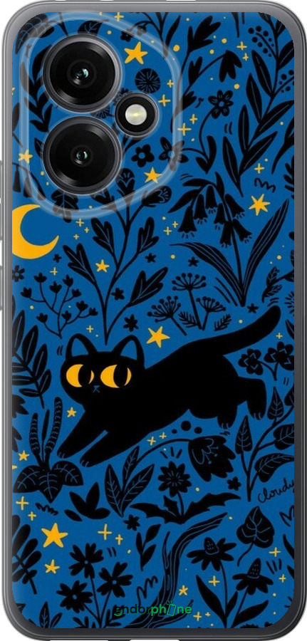 Силиконовый чехол Летняя ночь для Huawei Honor 400 5G - 6472u-4017 изображение 