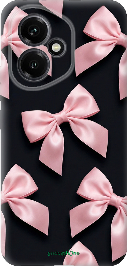 Силиконовый чехол Coquette Ribbons Dark Coquette для Huawei Honor 400 5G - 6767u-4017 изображение 