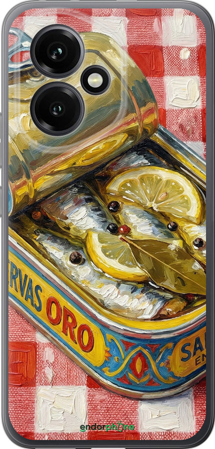 Силиконовый чехол Vintage Sardine Tin Phone для Huawei Honor 400 5G - 6772u-4017 изображение 