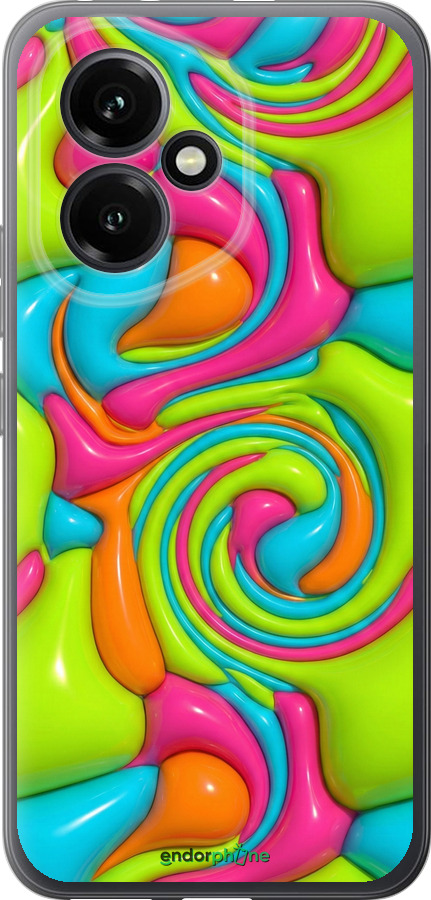 Силиконовый чехол Y2K Jelly Dream для Huawei Honor 400 5G - 6780u-4017 изображение 