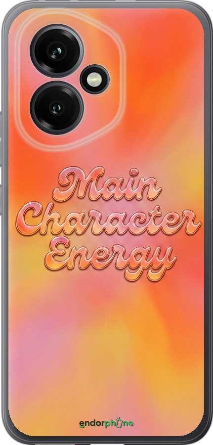 Силиконовый чехол Aura Gradient Main Character Energy Aesthetic Y2K для Huawei Honor 400 5G - 6783u-4017 изображение 