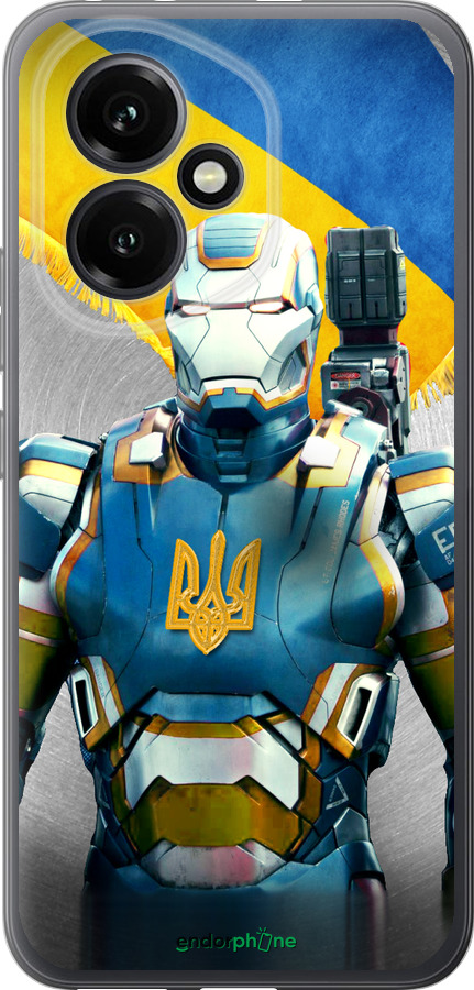 Силіконовий чехол Український кіборг  для Huawei Honor 400 5G - 980u-4017 изображение 