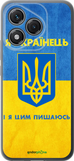 Силиконовый чехол Я Украинец для Huawei Honor 400 Lite 5G - 1047u-3993 изображение 