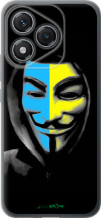 Силиконовый чехол Украинский анонимус для Huawei Honor 400 Lite 5G - 1062u-3993 изображение 