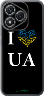 Силиконовый чехол I love UA для Huawei Honor 400 Lite 5G - 1112u-3993 изображение 