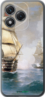 Силиконовый чехол Айвазовский. Корабли для Huawei Honor 400 Lite 5G - 160u-3993 изображение 