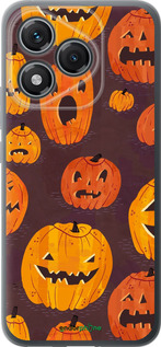 Силиконовый чехол Тыквы на Хеллоуин для Huawei Honor 400 Lite 5G - 233u-3993 изображение 