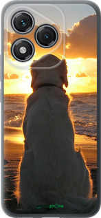 Силиконовый чехол Закат и собака для Huawei Honor 400 Lite 5G - 3966u-3993 изображение 