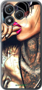Силиконовый чехол Девушка в тату для Huawei Honor 400 Lite 5G - 4001u-3993 изображение 
