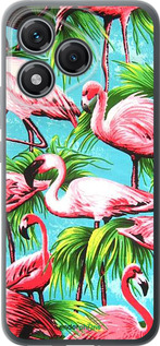 Силиконовый чехол Tropical background для Huawei Honor 400 Lite 5G - 4016u-3993 изображение 