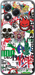 Силіконовий чехол Many different logos для Huawei Honor 400 Lite 5G - 4022u-3993 изображение 