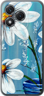 Силиконовый чехол Красивые арт-ромашки для Huawei Honor 400 Lite 5G - 4031u-3993 изображение 