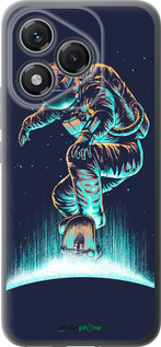 Силиконовый чехол Космонавт на скейтборде для Huawei Honor 400 Lite 5G - 4145u-3993 изображение 