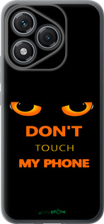 Силиконовый чехол Don't touch the phone для Huawei Honor 400 Lite 5G - 4261u-3993 изображение 