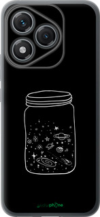 Силиконовый чехол Космос в банке для Huawei Honor 400 Lite 5G - 4297u-3993 изображение 