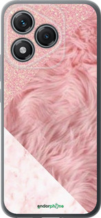 Силиконовый чехол Розовые текстуры для Huawei Honor 400 Lite 5G - 4343u-3993 изображение 