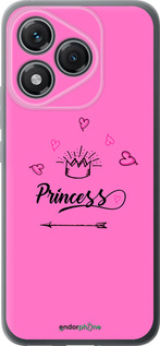 Силиконовый чехол Princess для Huawei Honor 400 Lite 5G - 4361u-3993 изображение 