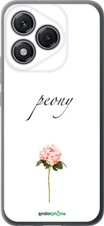 Силиконовый чехол Пион для Huawei Honor 400 Lite 5G - 4366u-3993 изображение 