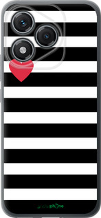 Силиконовый чехол Черно-белые полосы для Huawei Honor 400 Lite 5G - 4461u-3993 изображение 