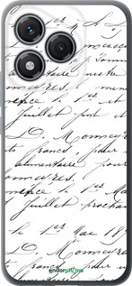 Силиконовый чехол Прописной шрифт для Huawei Honor 400 Lite 5G - 4475u-3993 изображение 