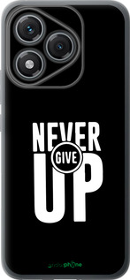 Силіконовий чехол Ніколи не здавайся для Huawei Honor 400 Lite 5G - 4572u-3993 изображение 
