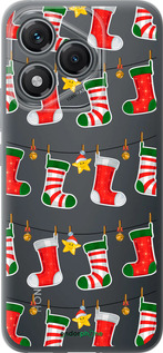 Силиконовый чехол Новогодний 9 для Huawei Honor 400 Lite 5G - 4622u-3993 изображение 