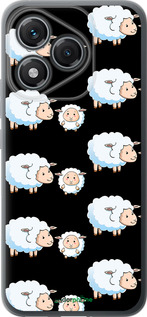 Силиконовый чехол Овечки1 для Huawei Honor 400 Lite 5G - 4637u-3993 изображение 