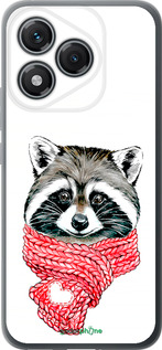 Силиконовый чехол Енот в шарфе для Huawei Honor 400 Lite 5G - 4688u-3993 изображение 