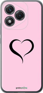 Силиконовый чехол Сердце 1 для Huawei Honor 400 Lite 5G - 4730u-3993 изображение 