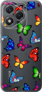 Силиконовый чехол Красочные мотыльки для Huawei Honor 400 Lite 5G - 4761u-3993 изображение 