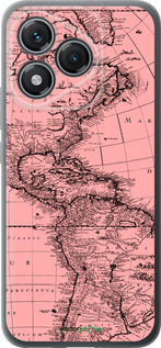 Силиконовый чехол Карта для Huawei Honor 400 Lite 5G - 4794u-3993 изображение 