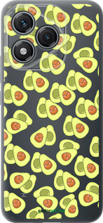 Силиконовый чехол Весёлые авокадо для Huawei Honor 400 Lite 5G - 4799u-3993 изображение 