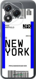 Силиконовый чехол New York для Huawei Honor 400 Lite 5G - 4861u-3993 изображение 