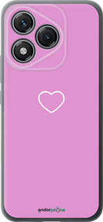 Силиконовый чехол Сердце 2 для Huawei Honor 400 Lite 5G - 4863u-3993 изображение 