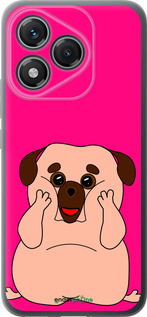 Силиконовый чехол Весёлый мопс для Huawei Honor 400 Lite 5G - 4908u-3993 изображение 