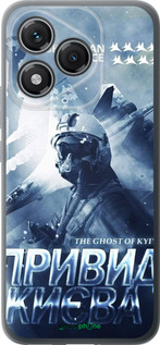 Силиконовый чехол Призрак Киева v2 для Huawei Honor 400 Lite 5G - 5229u-3993 изображение 