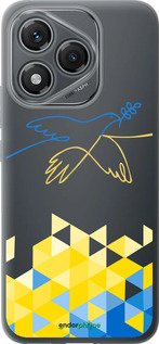 Силиконовый чехол Птица мира для Huawei Honor 400 Lite 5G - 5231u-3993 изображение 