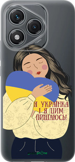 Силиконовый чехол Украинка v2 для Huawei Honor 400 Lite 5G - 5264u-3993 изображение 