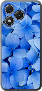 Силиконовый чехол Синие цветы для Huawei Honor 400 Lite 5G - 526u-3993 изображение 