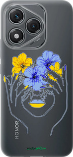 Силиконовый чехол Девушка v4 для Huawei Honor 400 Lite 5G - 5276u-3993 изображение 