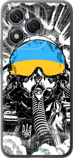 Силиконовый чехол Призрак Киева v3 для Huawei Honor 400 Lite 5G - 5307u-3993 изображение 