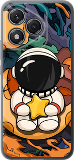 Силиконовый чехол Астронавт и звезда для Huawei Honor 400 Lite 5G - 5326u-3993 изображение 