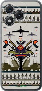 Силиконовый чехол Вышиванка UA для Huawei Honor 400 Lite 5G - 5446u-3993 изображение 