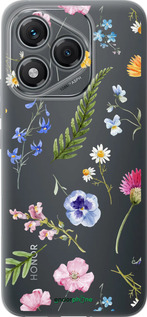 Силиконовый чехол Цветочный фон v2 для Huawei Honor 400 Lite 5G - 5472u-3993 изображение 