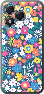 Силиконовый чехол Цветочный фон v4 для Huawei Honor 400 Lite 5G - 5494u-3993 изображение 