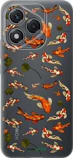 Силиконовый чехол Рыбы Кои для Huawei Honor 400 Lite 5G - 5535u-3993 изображение 